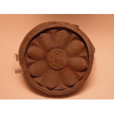 Roof tiles of Baekje, roof-end tile, solar disc, sun symbol